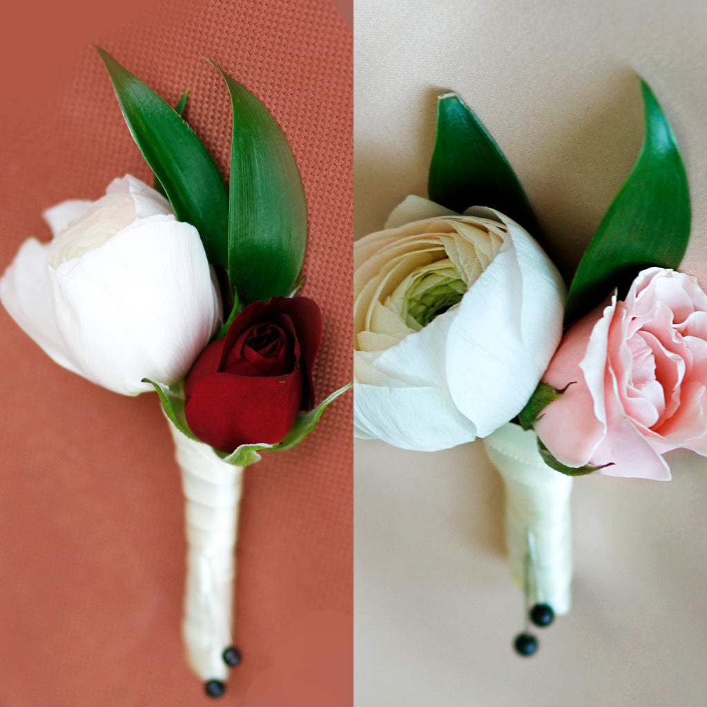 His / His Boutonniere Package