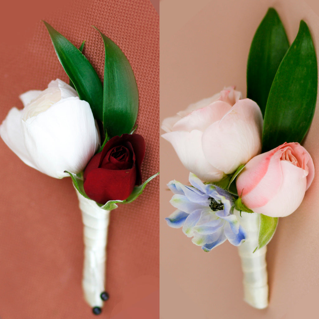 His / His Boutonniere Package